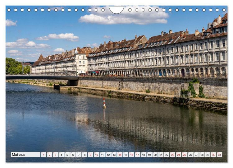 Produktbild: Frankreich - Besan&ccedil;on (Wandkalender 2026 DIN A4 quer), CALVENDO Monatskalender