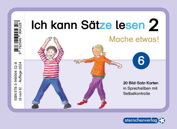 Produktbild: Ich kann S&auml;tze lesen Teil 2 in Sprechsilben mit Dana und Leander