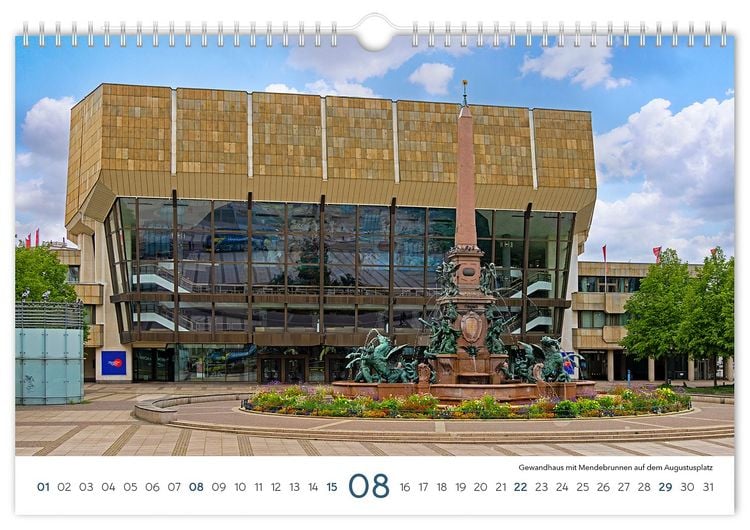Produktbild: Kalender Leipzig 2027