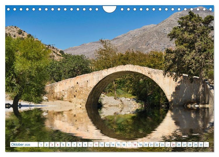 Produktbild: Kreta, der sch&ouml;ne S&uuml;den (Wandkalender 2026 DIN A4 quer), CALVENDO Monatskalender