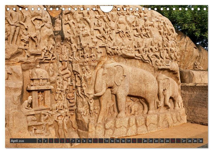 Produktbild: Indiens Tempel und Pal&auml;ste (Wandkalender 2026 DIN A4 quer), CALVENDO Monatskalender
