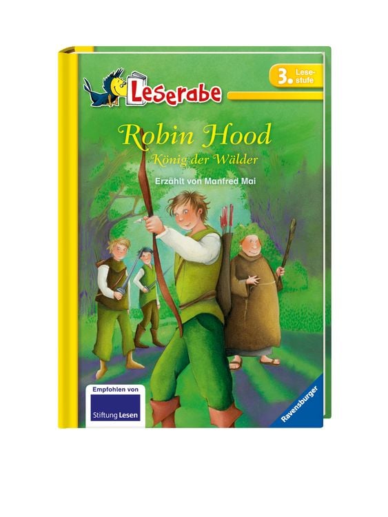 Produktbild: Leserabe 3. Lesestufe - Robin Hood, K&ouml;nig der W&auml;lder