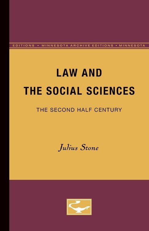 Produktbild: Law and the Social Sciences