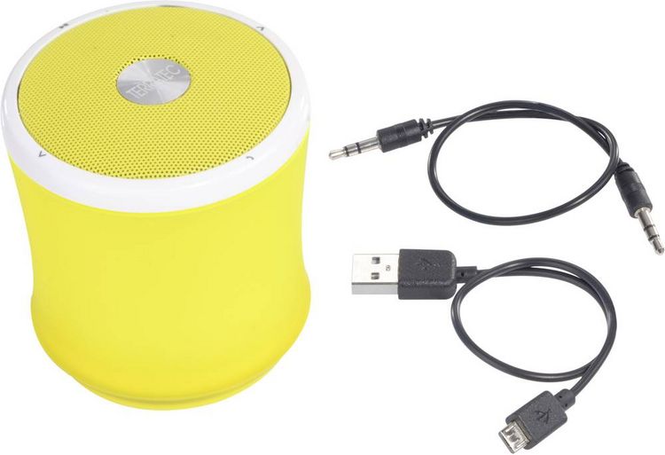 Produktbild: Terratec CONCERT NEO XS Bluetooth&reg; Lautsprecher Freisprechfunktion Gelb