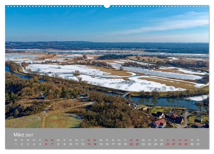 Produktbild: Nationalpark Unteres Odertal (Wandkalender 2027 DIN A2 quer), CALVENDO Monatskalender