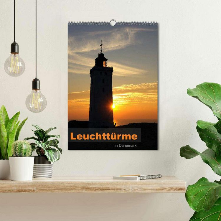 Produktbild: Leuchtt&uuml;rme in D&auml;nemark (Wandkalender 2026 DIN A3 hoch), CALVENDO Monatskalender