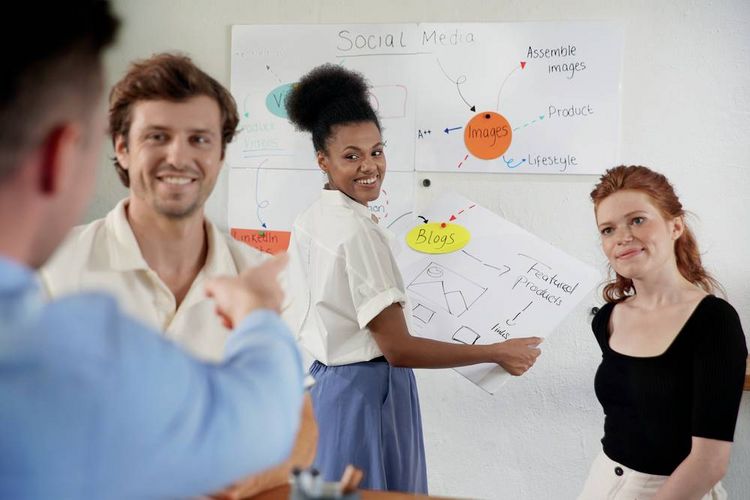 Produktbild: Whiteboard mag.rahmenlos 60x45