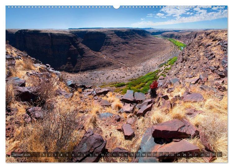 Produktbild: Namibia - Die Landschaft (Wandkalender 2026 DIN A2 quer), CALVENDO Monatskalender