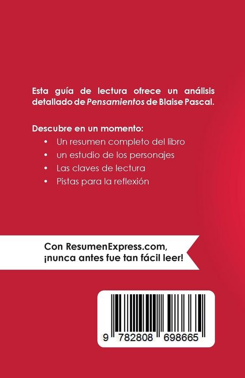 Produktbild: Pensamientos