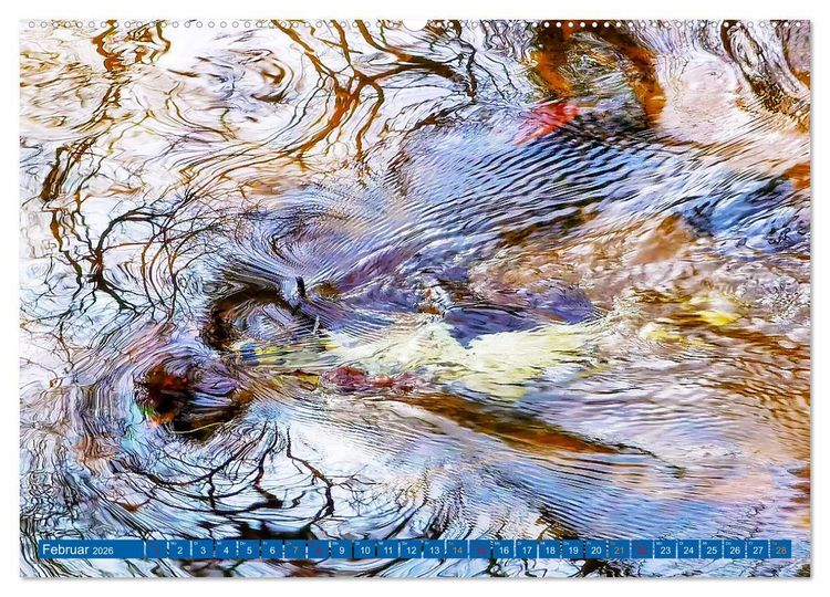 Produktbild: Bachwasser (hochwertiger Premium Wandkalender 2026 DIN A2 quer), Kunstdruck in Hochglanz