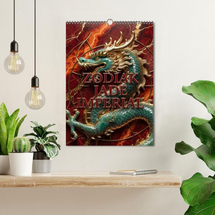 Produktbild: ZODIAK JADE IMPERIAL (Wandkalender 2027 DIN A3 hoch), CALVENDO Monatskalender