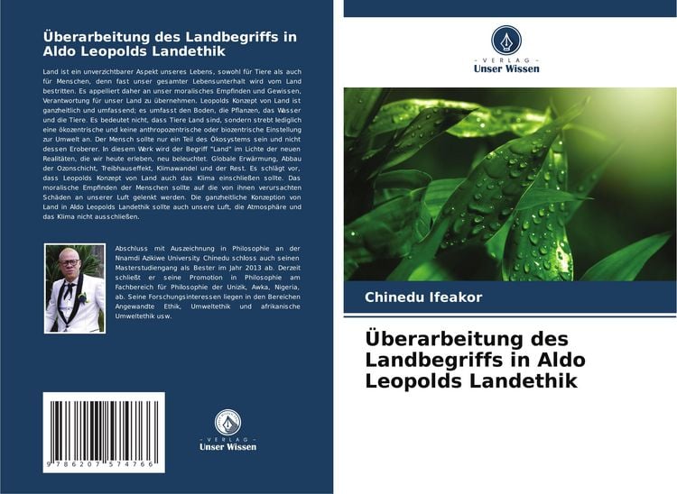 Produktbild: &Uuml;berarbeitung des Landbegriffs in Aldo Leopolds Landethik