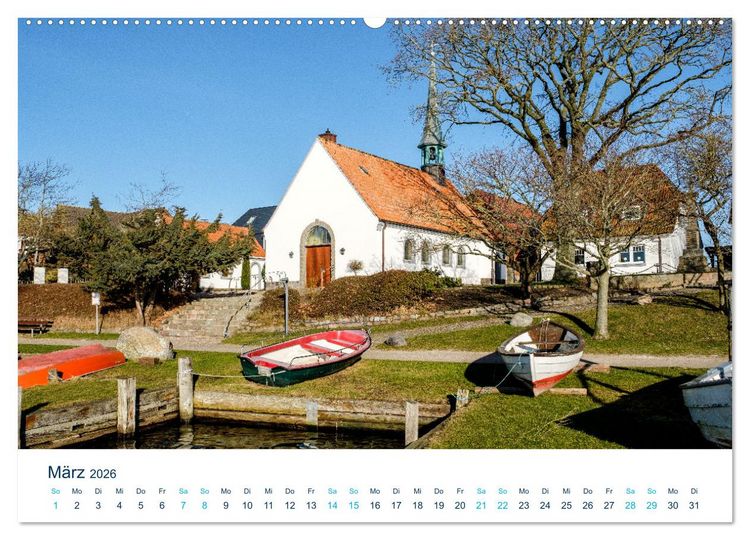 Produktbild: Die Schlei - Segelrevier und Naherholungsgebiet (Wandkalender 2026 DIN A2 quer), CALVENDO Monatskalender