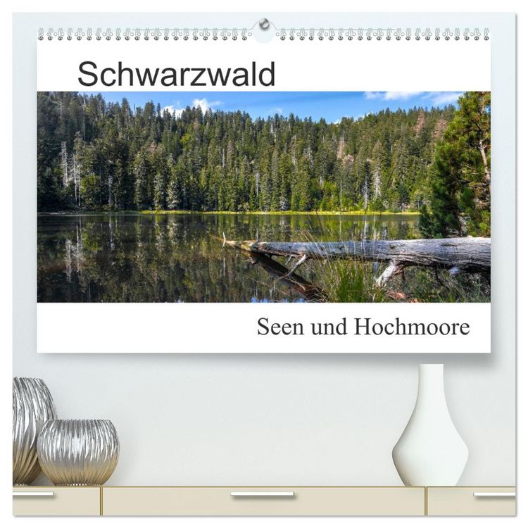 Produktbild: Schwarzwald, Seen und Hochmoore (hochwertiger Premium Wandkalender 2026 DIN A2 quer), Kunstdruck in Hochglanz