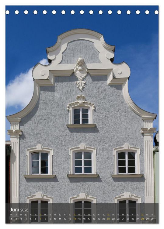 Produktbild: Historische Altstadt Mindelheim (Tischkalender 2026 DIN A5 hoch), CALVENDO Monatskalender