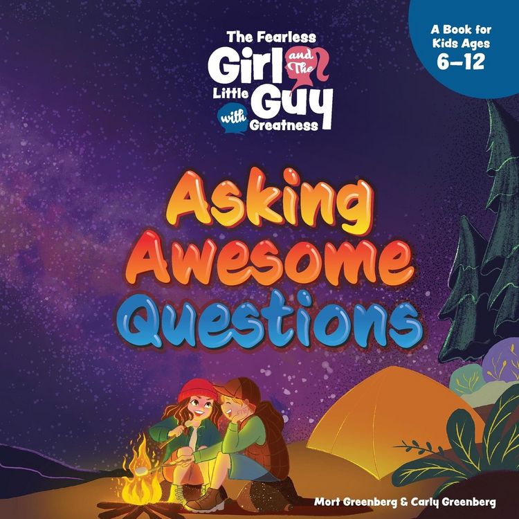 Produktbild: The Fearless Girl and the Little Guy with Greatness - Asking Awesome Questions