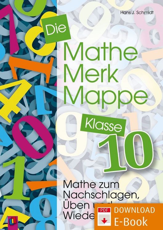 Produktbild: Die Mathe-Merk-Mappe Klasse 10