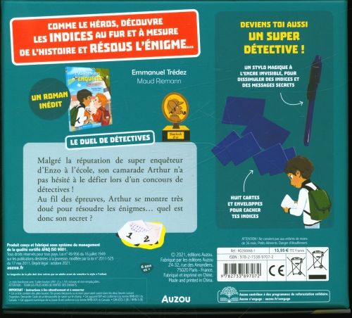 Produktbild: Mes premi&egrave;res enqu&ecirc;tes : le duel de d&eacute;tectives