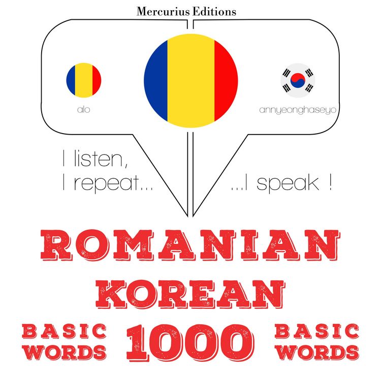 Produktbild: Rom&acirc;nă - coreeană: 1000 de cuvinte de bază