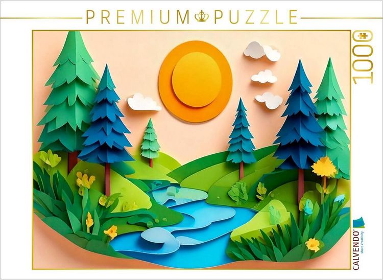 Produktbild: CALVENDO Puzzle Sommer | 1000 Teile Lege-Gr&ouml;&szlig;e 64x48cm Foto-Puzzle f&uuml;r gl&uuml;ckliche Stunden