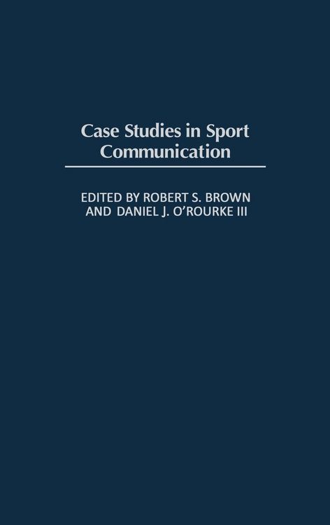 Produktbild: Case Studies In Sport Communication