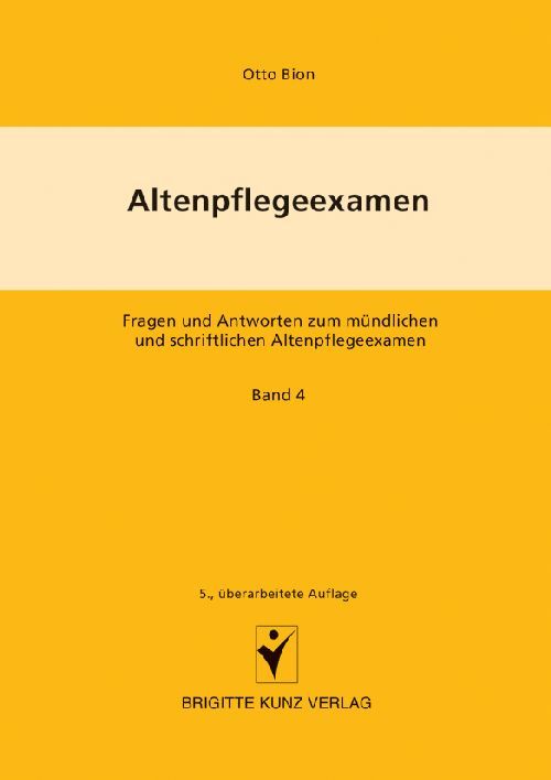 Produktbild: Altenpflegeexamen Fragen und Antworten zum m&uuml;ndlichen und schriftlichen Altenpflegeexamen