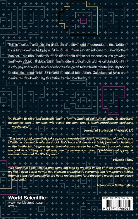 Produktbild: Statistical Mechanics (b/h)
