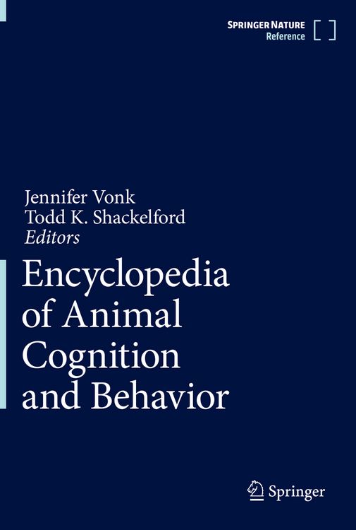 Produktbild: Encyclopedia of Animal Cognition and Behavior