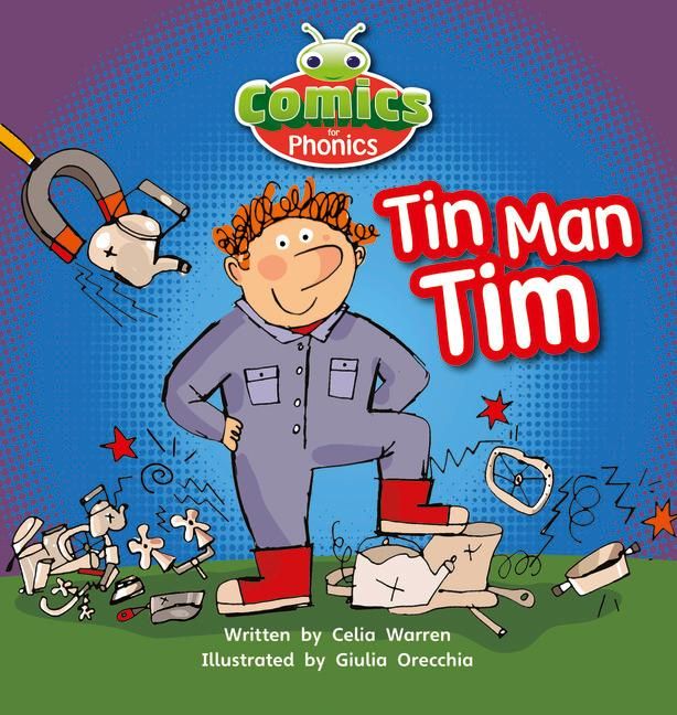 Produktbild: Bug Club Comics for Phonics Reception Phase 2 Set 02-02 A Tin Man Tim