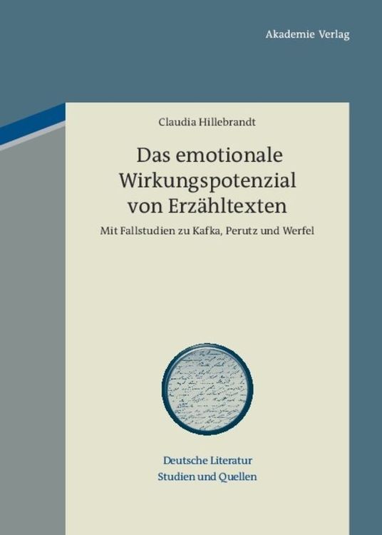 Produktbild: Das emotionale Wirkungspotenzial von Erzähltexten