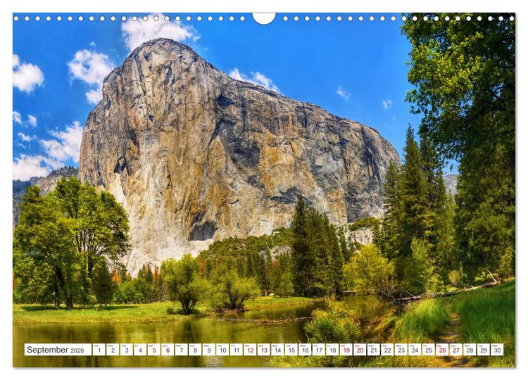 Produktbild: Yosemite National Park Road Trip (Wall Calendar 2026 DIN A3 landscape), CALVENDO 12 Month Wall Calendar