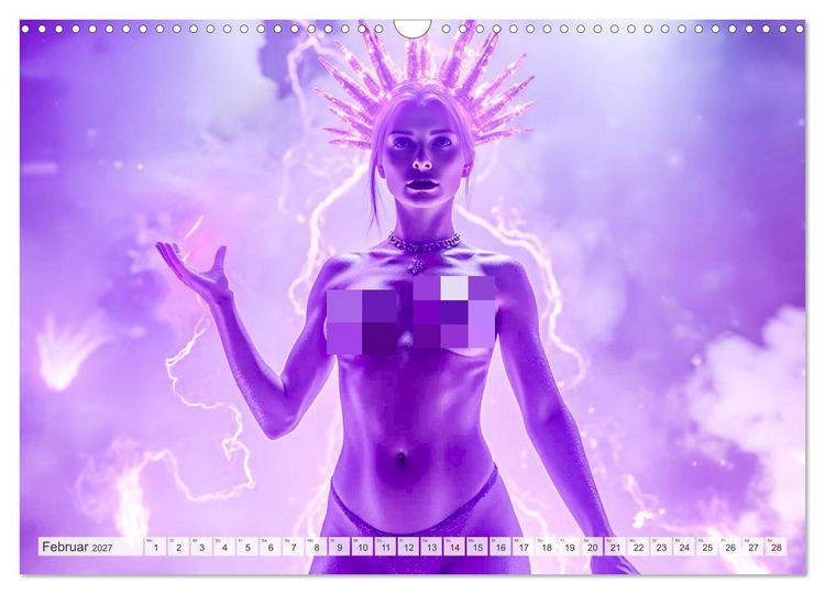 Produktbild: Verf&uuml;hrerische Superschurkinnen (Wandkalender 2027 DIN A3 quer), CALVENDO Monatskalender