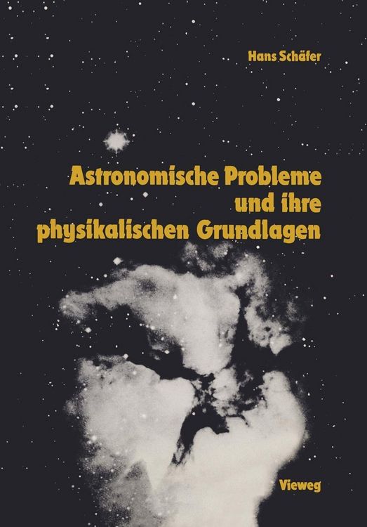 Produktbild: Astronomische Probleme und ihre physikalischen Grundlagen