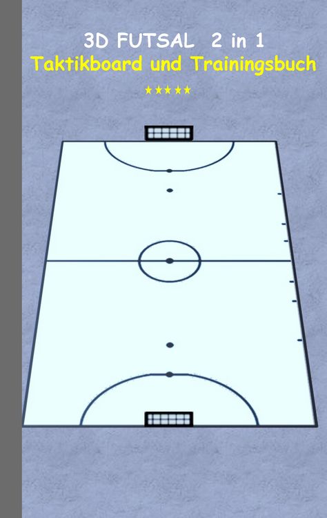 Produktbild: 3D Futsal 2 in 1 Taktikboard und Trainingsbuch