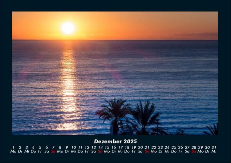 Produktbild: Fernweh Kalender 2025 Fotokalender DIN A4
