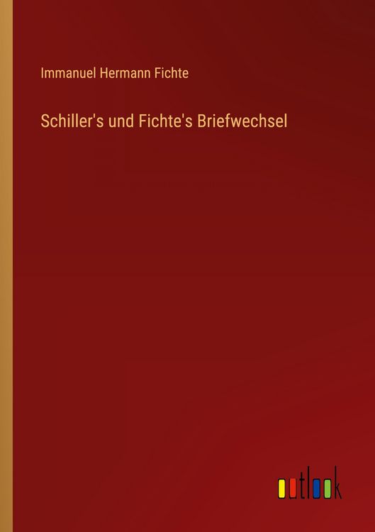 Produktbild: Schiller's und Fichte's Briefwechsel