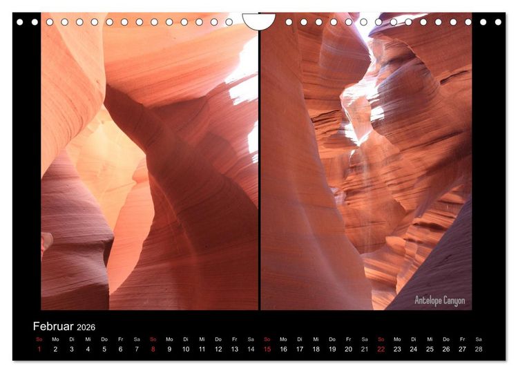Produktbild: United States National Parks (Wandkalender 2026 DIN A4 quer), CALVENDO Monatskalender