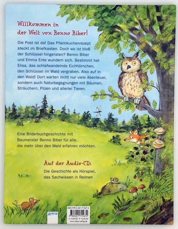 Produktbild: Benno Biber. Das gro&szlig;e Waldabenteuer
