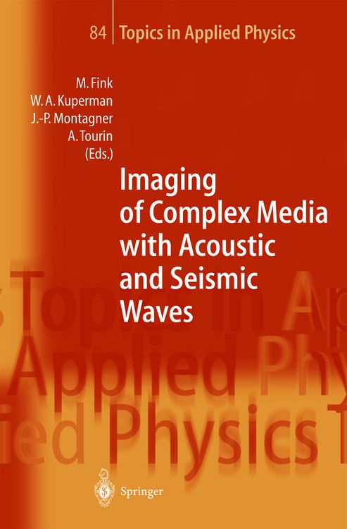 Produktbild: Imaging of Complex Media with Acoustic and Seismic Waves