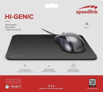 Produktbild: SPEEDLINK HI-GENIC Mousepad, antiviral, black