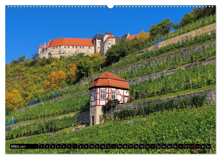 Produktbild: Freyburg - Die Perle im Unstruttal (hochwertiger Premium Wandkalender 2027 DIN A2 quer), Kunstdruck in Hochglanz