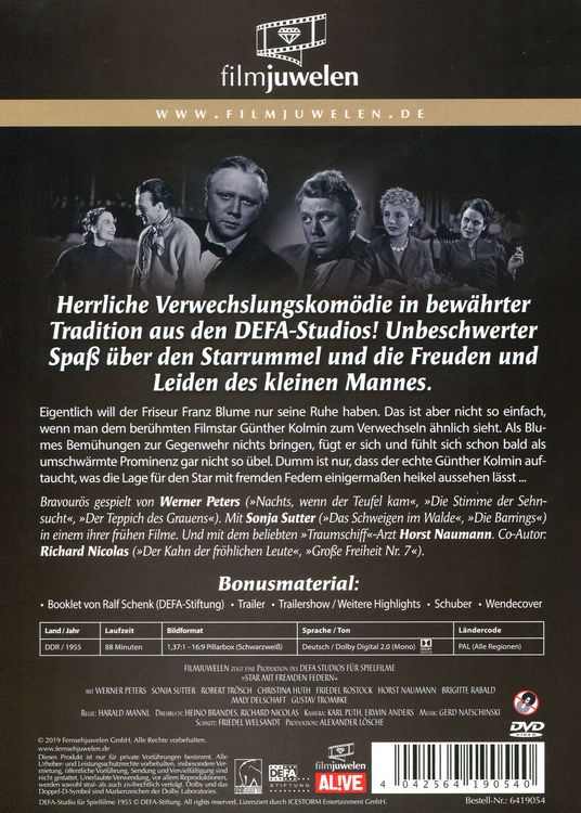 Produktbild: Star mit fremden Federn (DEFA Filmjuwelen) (DDR)