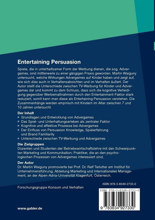 Produktbild: Entertaining Persuasion