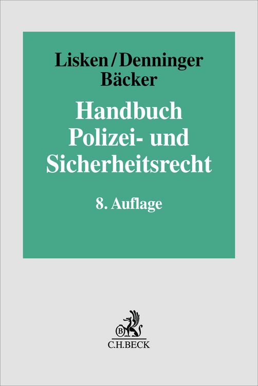 Produktbild: Handbuch Polizei- und Sicherheitsrecht