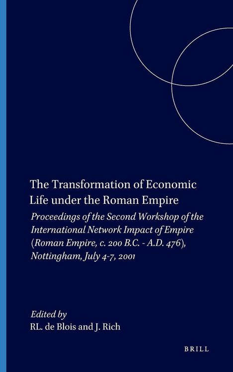 Produktbild: The Transformation of Economic Life Under the Roman Empire