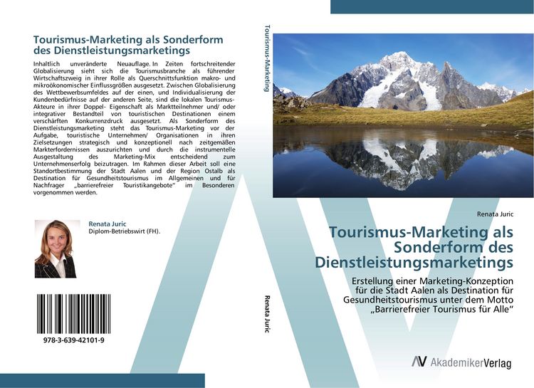 Produktbild: Tourismus-Marketing als Sonderform des Dienstleistungsmarketings