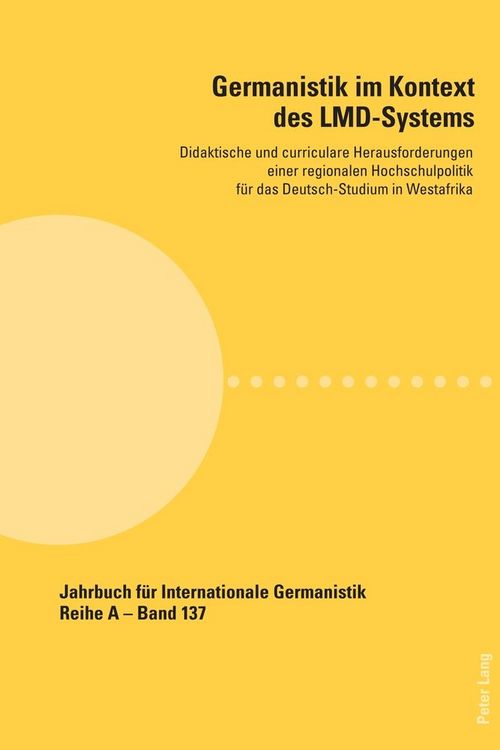 Produktbild: Germanistik im Kontext des LMD-Systems