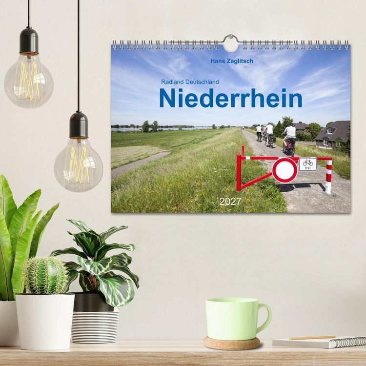 Produktbild: Radland Deutschland - Niederrhein (Wandkalender 2027 DIN A4 quer), CALVENDO Monatskalender