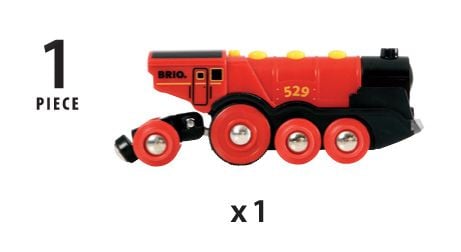 Produktbild: Brio Rote Lola Batterielok