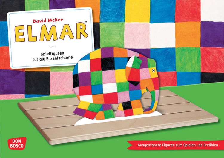 Produktbild: Elmar. Erzählschienen-Figurenset